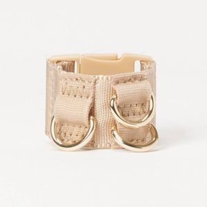 NWT MZ Wallace Link Cuff in Sesame